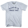 Allow Me To Amaze Thee Adult Tri-Blend T-shirt by Tribe Lacrosse