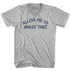 Allow Me To Amaze Thee Adult Cotton V-neck T-shirt by Tribe Lacrosse