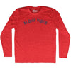 Aloha Vibes Adult Tri-Blend Long Sleeve T-shirt by Tribe Lacrosse