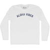 Aloha Vibes Adult Cotton Long Sleeve T-shirt by Tribe Lacrosse