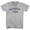 Alrighty Then Adult Cotton V-neck T-shirt by Tribe Lacrosse
