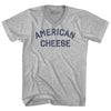 American Cheese Adult Cotton V-neck T-shirt by Tribe Lacrosse
