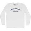 American Funded Lab Leak Adult Cotton Long Sleeve T-shirt by Tribe Lacrosse