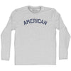 American Adult Cotton Long Sleeve T-shirt by Tribe Lacrosse