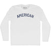 American Adult Cotton Long Sleeve T-shirt by Tribe Lacrosse