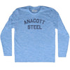 Anacott Steel Adult Tri-Blend Long Sleeve T-shirt by Tribe Lacrosse