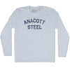 Anacott Steel Adult Tri-Blend Long Sleeve T-shirt by Tribe Lacrosse