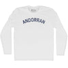 Andorran Adult Cotton Long Sleeve T-shirt by Tribe Lacrosse