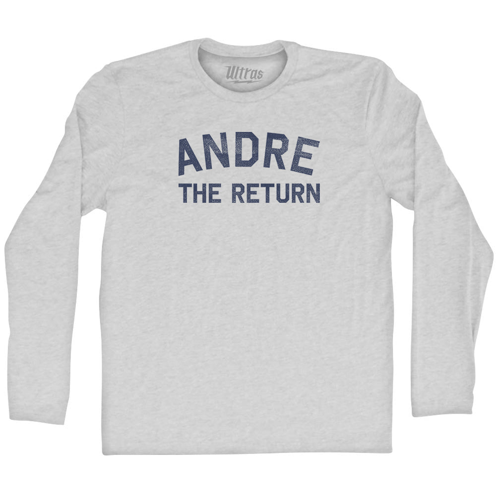 Andre The Return Adult Cotton Long Sleeve T-shirt by Tribe Lacrosse