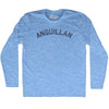 Anguillan Adult Tri-Blend Long Sleeve T-shirt by Tribe Lacrosse