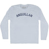 Anguillan Adult Tri-Blend Long Sleeve T-shirt by Tribe Lacrosse