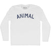 Animal Adult Cotton Long Sleeve T-shirt by Tribe Lacrosse