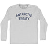 Antarctic Treaty Adult Cotton Long Sleeve T-shirt by Tribe Lacrosse