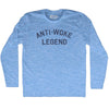 Anti-Woke Legend Adult Tri-Blend Long Sleeve T-shirt by Tribe Lacrosse