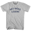 Anti-Woke Legend Adult Cotton T-shirt by Tribe Lacrosse