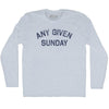 Any Given Sunday Adult Tri-Blend Long Sleeve T-shirt by Tribe Lacrosse