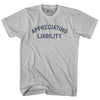 Appreciating Liability Adult Cotton T-shirt by Tribe Lacrosse