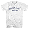 Appreciating Liability Womens Cotton Junior Cut T-Shirt by Tribe Lacrosse