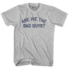 Are We The Bad Guys Womens Cotton Junior Cut T-Shirt by Tribe Lacrosse