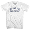 Are We The Bad Guys Womens Cotton Junior Cut T-Shirt by Tribe Lacrosse