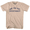 Are You Not Entertained Adult Cotton T-shirt by Tribe lacrosse