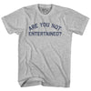 Are You Not Entertained Womens Cotton Junior Cut T-Shirt by Tribe lacrosse
