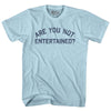 Are You Not Entertained Adult Cotton T-shirt by Tribe lacrosse