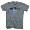 Argentina Fistball Country Flag Womens Tri-Blend Junior Cut T-Shirt by Tribe Lacrosse