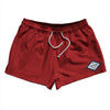 Arkansas US State Flag 2.5" Swim Shorts Made in USA by Tribe Lacrosse