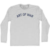 Art of War Adult Cotton Long Sleeve T-shirt by Tribe Lacrosse