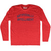 Artificially Intelligent Adult Tri-Blend Long Sleeve T-shirt by Tribe Lacrosse