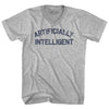 Artificially Intelligent Adult Cotton V-neck T-shirt by Tribe Lacrosse