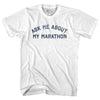 Ask Me About My Marathon Womens Cotton Junior Cut T-Shirt by Tribe Lacrosse