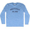 Assateague Island Adult Tri-Blend Long Sleeve T-shirt by Tribe Lacrosse