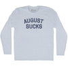 August Sucks Adult Tri-Blend Long Sleeve T-shirt by Tribe Lacrosse