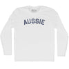 Aussie Adult Cotton Long Sleeve T-shirt by Tribe Lacrosse