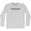 Automatic Reply Adult Cotton Long Sleeve T-shirt by Tribe Lacrosse