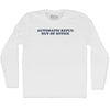 Automatic Reply Adult Cotton Long Sleeve T-shirt by Tribe Lacrosse