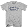 Autumn Blaze Red Maple Womens Cotton Junior Cut T-Shirt by Tribe Lacrosse