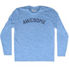 Awesome Adult Tri-Blend Long Sleeve T-shirt by Tribe Lacrosse