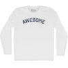 Awesome Adult Cotton Long Sleeve T-shirt by Tribe Lacrosse