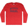 Ayyyyy Miguel Adult Tri-Blend Long Sleeve T-shirt by Tribe Lacrosse