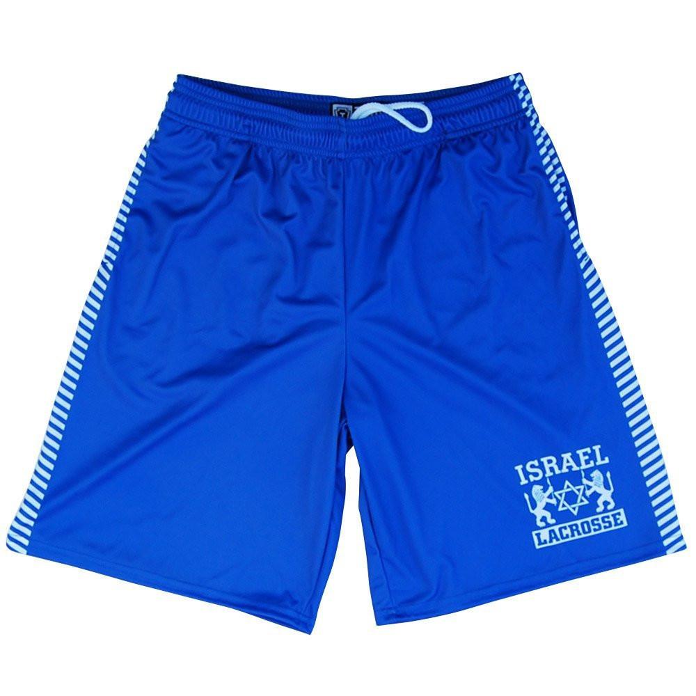 Israel Lacrosse Shorts in Navy by Tribe Lacrosse