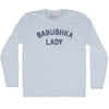 Babushka Lady Adult Tri-Blend Long Sleeve T-shirt by Tribe Lacrosse