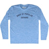 Back By Popular Demand Adult Tri-Blend Long Sleeve T-shirt by Tribe Lacrosse