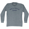 Back By Popular Demand Adult Tri-Blend Long Sleeve T-shirt by Tribe Lacrosse