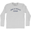 Back By Popular Demand Adult Cotton Long Sleeve T-shirt by Tribe Lacrosse