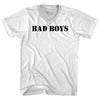 Bad Boys Stencil Font Adult Tri-Blend V-neck T-shirt by Ultras