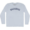 Badabing Adult Tri-Blend Long Sleeve T-shirt by Tribe Lacrosse