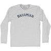 Bahamian Adult Cotton Long Sleeve T-shirt by Tribe Lacrosse